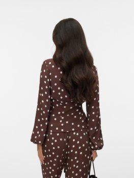 Vero Moda - vmElisa LS V-neck Button Top