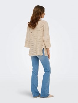 Only - onlLuza 3/4 V-neck Long Kimono