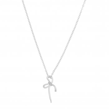 Snö - Ribbon Small Pendant Neck 42