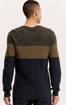 Blend - Tröja 20714636 Blockmönstrad