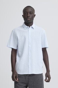 Blend - K.Ä. Skjorta 20720749 Smårutig, Stretch