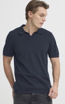 Blend - Piké 20720236 Stickad, Split Neck