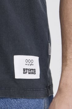 Blend - T-shirt 20720694 Tvätteffekt