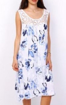 Chana - Klänning TU115 Spets upptill