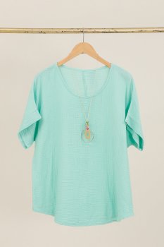 Chana - Topp H316 Enfärgad, Struktur