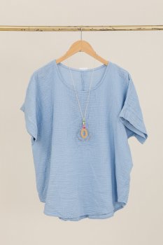 Chana - Topp H316 Enfärgad, Struktur