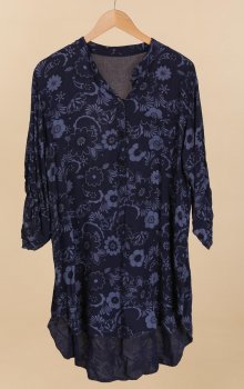 Chana - Tunika CH126 Storblommig