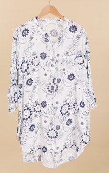 Chana - Tunika CH126 Storblommig