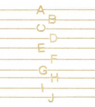 Edblad - Letter Bracelet A-Ö