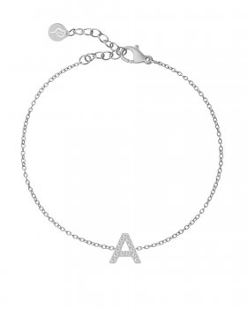 Edblad - Letter Bracelet Sparkle A-Ö