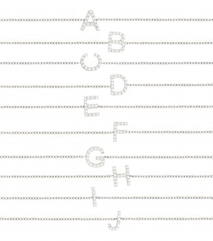 Edblad - Letter Bracelet Sparkle A-Ö