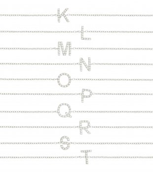 Edblad - Letter Bracelet Sparkle A-Ö