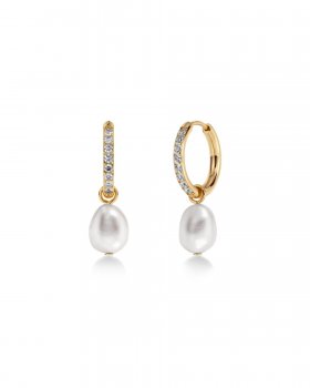 Edblad - Perla Hoops Sparkle