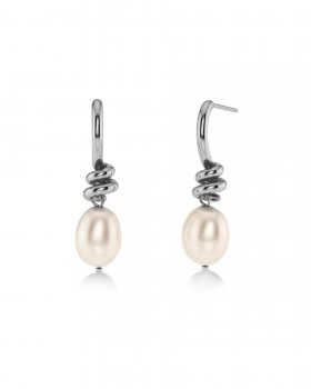 Edblad - Swivel Earrings Pearl S