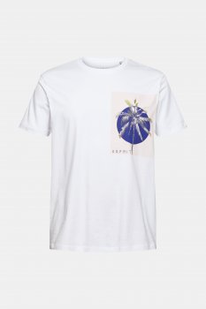 Esprit - T-shirt 062EE2K304 Palm på bröstet