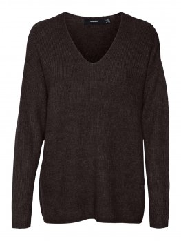 Vero Moda - vmCrewlefile V-neck Blouse