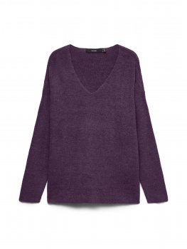 Vero Moda - vmCrewlefile V-neck Blouse