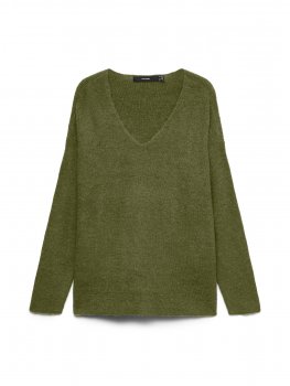 Vero Moda - vmCrewlefile V-neck Blouse