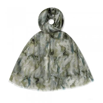 Fox - Scarf JY2502-02WJ Abstrakt+Glitter