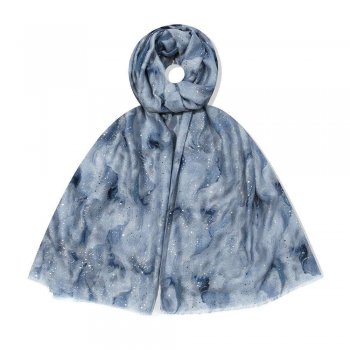 Fox - Scarf JY2502-02WJ Abstrakt+Glitter