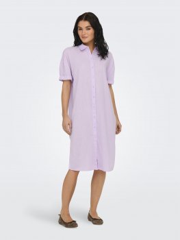 Jacqueline - jdyMila 2/4 Linen Midi Dress