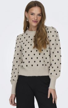 Jacqueline - jdySigrid LS Oneck Puffdot Pul
