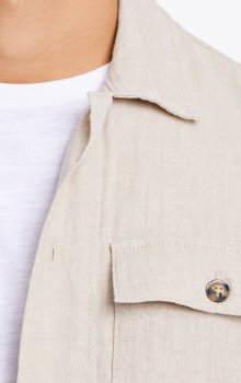 Lindbergh - Overshirt 30-304020 Fiskbensmönster