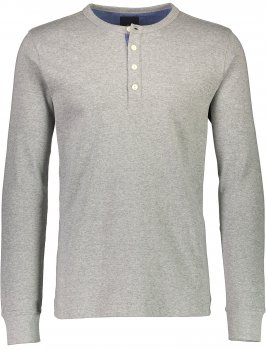 Lindbergh Blue - L.Ä. T-shirt 30-420095 Henley