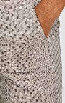 Lindbergh White - Chinosshorts 30-505045 Småmönstrade