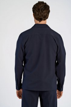 Lindbergh White - Overshirt 30-305044 Bröstfickor