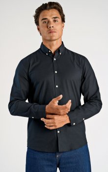 Lindbergh White - Skjorta 30-203174B Oxford, Relaxed