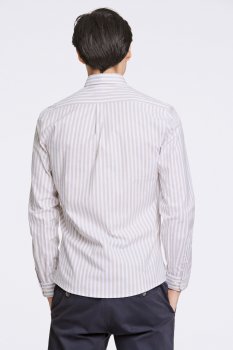 Lindbergh White - Skjorta 30-203536 Oxford, Randig