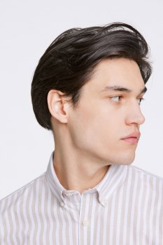 Lindbergh White - Skjorta 30-203536 Oxford, Randig