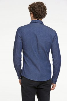 Lindbergh White - Skjorta 30-203652 Chambray