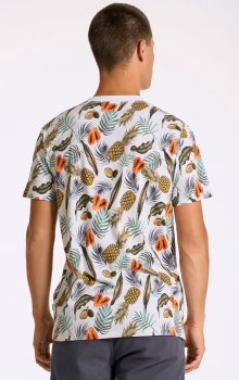 Lindbergh White - T-shirt 30-400270 Storblommig