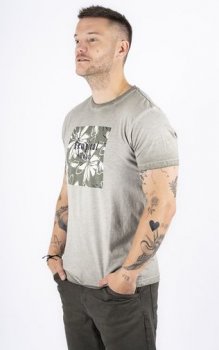 Marcus - T-shirt Vinn Tvätteffekt+Print