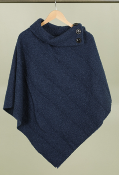 Chana - Poncho P01 Knappdetalj