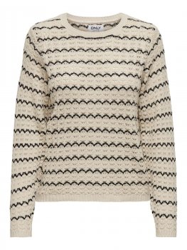 Only - onlAsa Structure O-neck KNT