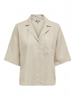 Only - onlBruxelles SS Linen Shirt