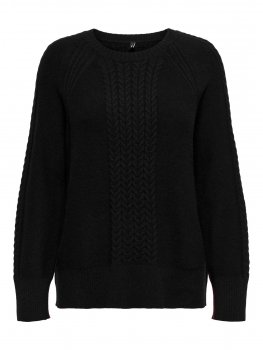 Only - onlKatia LS Cable O-neck KNT