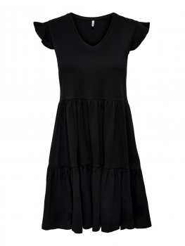 Only - onlMay Cap Sleeve Frill Dress