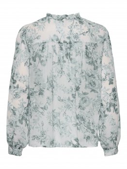 Only - onlMiriam LS Frill Top