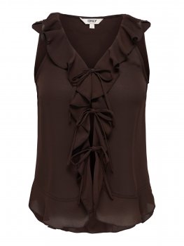 Only - onlMonet SL Flowey V-neck Ruffle Top
