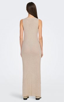 Only - onlTara SL Rib O-neck Maxi Dress