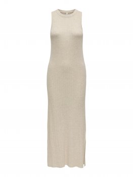 Only - onlTara SL Rib O-neck Maxi Dress