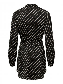 Only - onlThalia V-neck Tunic Flower Stripe Print