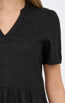 Only - onlTiri-Goa SS V-nec Lin Dress