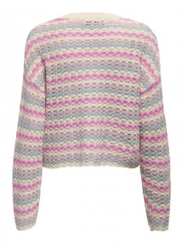 Only - onlAsa LS Short O-neck KNT