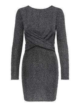 Only - onlQueen LS Glitter Twist Dress