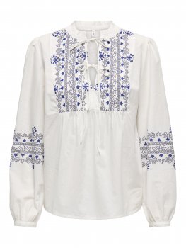 Only - onlDeline LS Tie Top